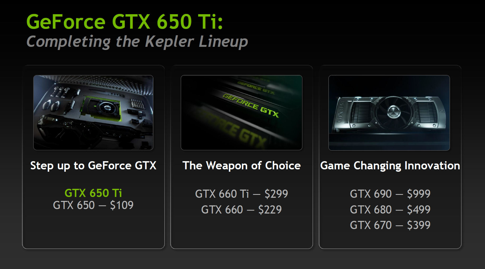 NVIDIA GeForce GTX650Ti