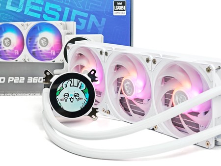 改良水道設計 !! 比 P13 低 7°C MSI MPG CORELIQUID P22 360 W 一體式水冷 改良水道設計 !! 比 P13 低 7°C MSI MPG CORELIQUID P22 360 W 一體式水冷