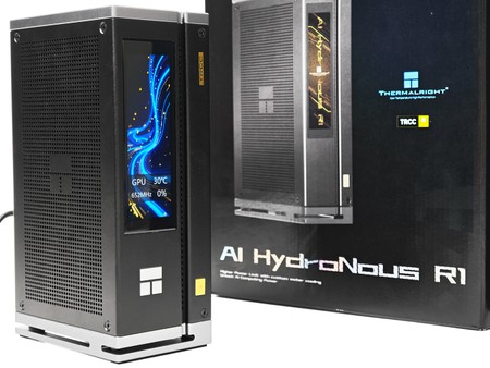 為 AI 本地運算而生 ... !! Thermalright AI HydroNous R1 Mini PC 為 AI 本地運算而生 ... !! Thermalright AI HydroNous R1 Mini PC