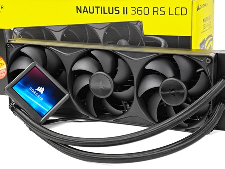 升級水泵、升級微水道 !! CORSAIR NAUTILUS II 360 RS LCD 一體式水冷 升級水泵、升級微水道 !! CORSAIR NAUTILUS II 360 RS LCD 一體式水冷