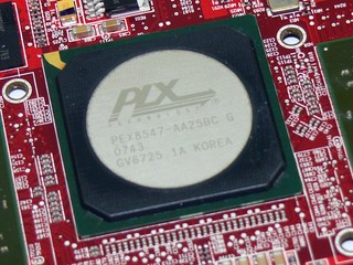 MSI Radeon HD 3870 X2 -- PLX PCI-E Bridge
