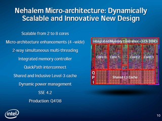 Nehalem Scalable Design