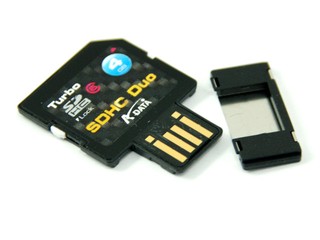 A-DATA SDHC Duo