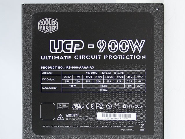Cooler Master UCP 900W