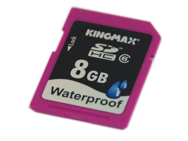 KingMax Waterproof SDHC Product