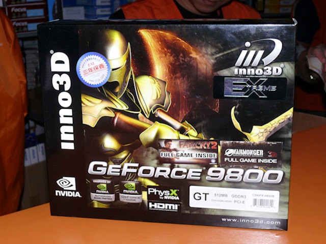 Inno3D GeForce 9800GT Extreme