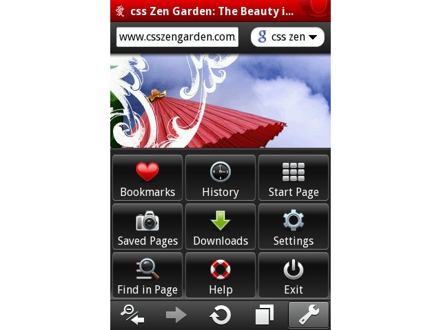 Opera Mobile 10 beta2