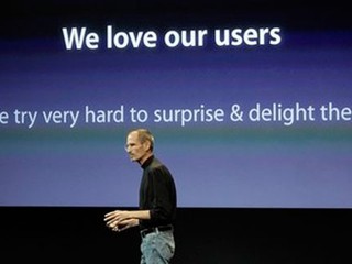 Apple: We love our users