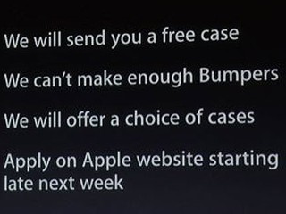 Apple: Free iPhone 4 case