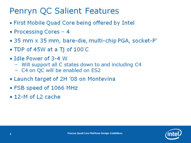 Penryn QC Sailent Features