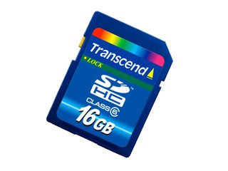 採用新一代SD 2.0規格 Transcend SDHC Class 6 記憶卡