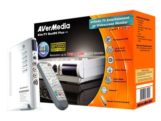 全球首創1920x1200解像度輸出 AVerMedia AVerTVBoxW9 Plus
