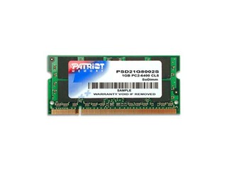 傳輸速度高達DDR2 800MHz Patriot全新行動電腦記憶模組
