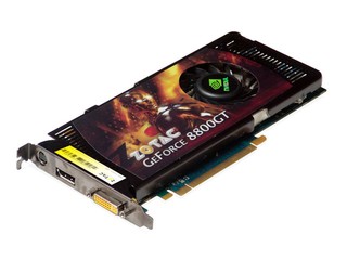 Zotac推出8800GT DisplayPort版本 搭配轉換接頭 同時提供HDMI輸出