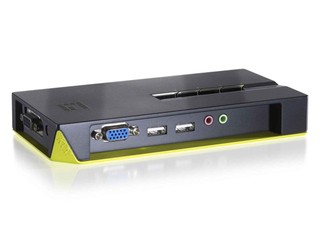 支援電腦及音訊獨立切換功能 LevelOne全新KVM切換器系列