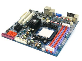 RS780 + Side Port Memory J&W RS780UVD-AM2+主機板