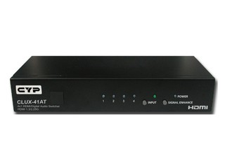 支援HDMI 1.3b接駁介面 CYP CLUX-41AP切換器
