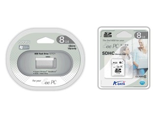 ASUS Eee Pc認証 確保兼容穩定 A-DATA限定版Eee PC專用產品
