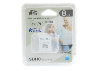 Eee PC第二硬碟 A-DATA Eee PC專用記憶卡
