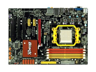 支援NVIDIA Hybrid SLI技術 ECS GF8200A「Black Series」