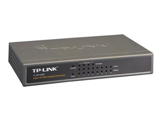 提供4個PoE 埠、8個10/100M 埠 TP-LINK 首台 PoE Switch