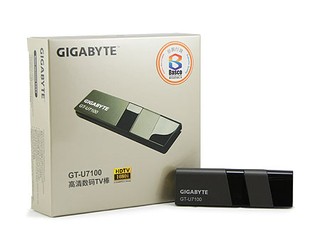 採用第三代凌訊晶片 GIGABYTE  U7100數位電視棒