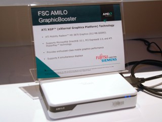 AMD发佈XGP外置绘图卡技术 Fujitsu XGP Graphics Booster曝光