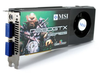 NVIDIA D10U绘图核心 GeForce GTX 280正式登场