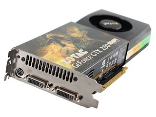 D10U核心預設700MHz ZOTAC GF GTX 280 AMP!版本