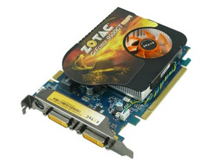 核心時脈提升至650MHz ZOTAC GF 9500GT AMP! 版本
