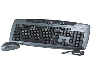 中價位鍵盤滑鼠套裝 NORTEK Internet chat VoIP 2.4GHz