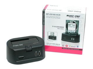 提供读卡器及USB Hub功能 Magic-Pro MP-DS168-HCR