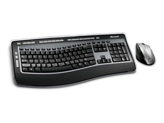 Windows Vista Aero設計 Microsoft 雷射滑鼠鍵盤組6000