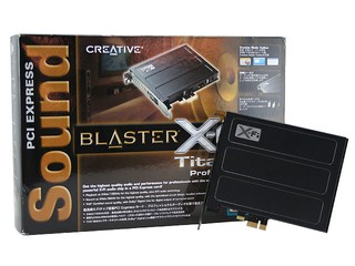 支援THX認證 Sound Blaster X-Fi Titanium