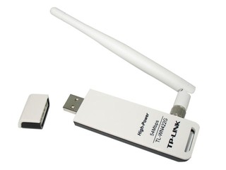 High Power 可換式4dBi天線 TP-LINK WN422G網路接收器