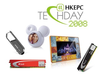 A-DATA Techday 08 送好禮 Disney 相框、多款記憶體等您拿走