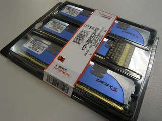 提供DDR3-1600MHz高速表現 Kingston HyperX 1600MHz DDR3 到貨