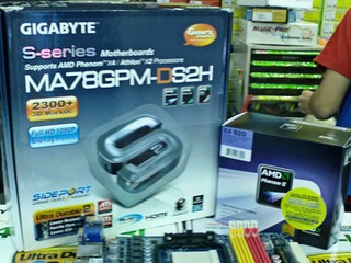 Phenom II 920 處理器套優惠 配合GIGABYTE 780G主機板綑綁發售