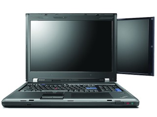 首台雙顯示屏專業級行動電腦 Lenovo ThinkPad W700DS 發佈