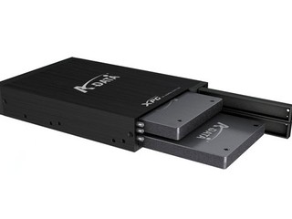 把2組SSD轉換為一組3.5吋硬碟 ADATA XPG 3.5