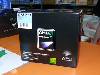 AMD Phenom II三核心處理器到貨 Phenom II x3 720售價港幣$1,130