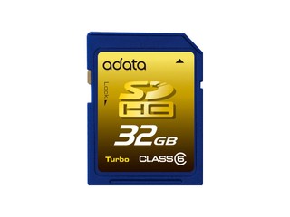 32 GB超大容量SDHC記憶卡 ADATA Turbo Series登場