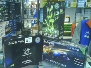 GeForce GTS 250 正式開賣 多款512MB、1GB版本均已有售 GeForce GTS 250 正式開賣 多款512MB、1GB版本均已有售