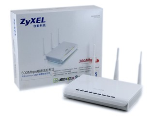 3天線強化涵蓋能力 Zyxel NBG-460N無線路由器