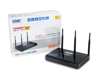 120坪無線覆蓋能力!! SMC WGBR14S-N無線Router