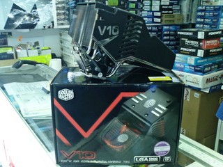 10組heatpipe!強力冷風怪 Cooler Master V10散熱器有售
