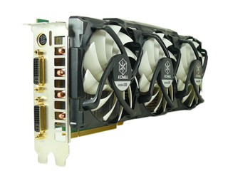 改用3風扇、5 Heatpipe散熱器 Inno3D iChill C2753X-M5LTCDS繪圖卡