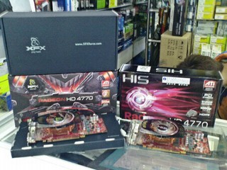 XFX 及 HIS Radeon HD 4770有售 公版設計、定價為港幣$840