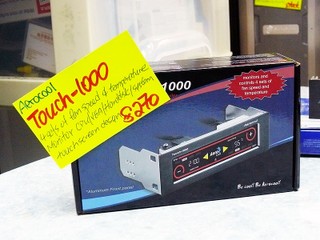 簡易控制機箱溫度 Aerocool Touch 1000 售 $270