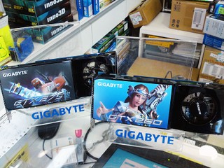 兩款繪圖卡現貨發售 GIGABYTE GTX260+ / 275 到貨